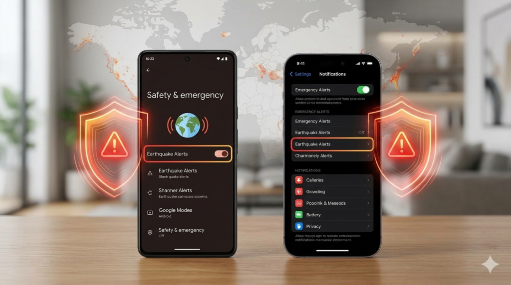How to Enable Earthquake Alerts on Android and iOS Phones