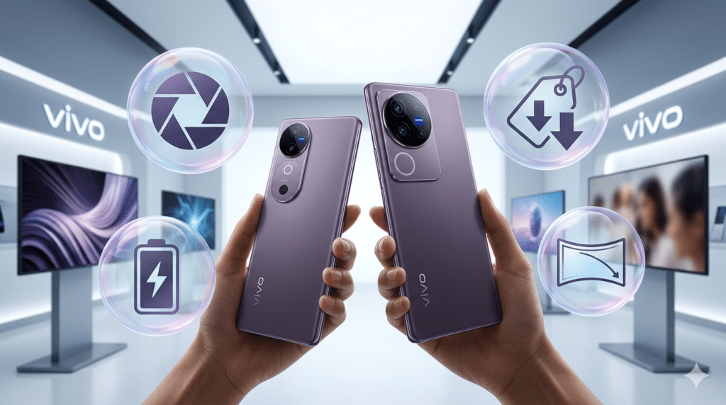 Vivo Launches New Affordable Smartphones V40 and V40 Pro