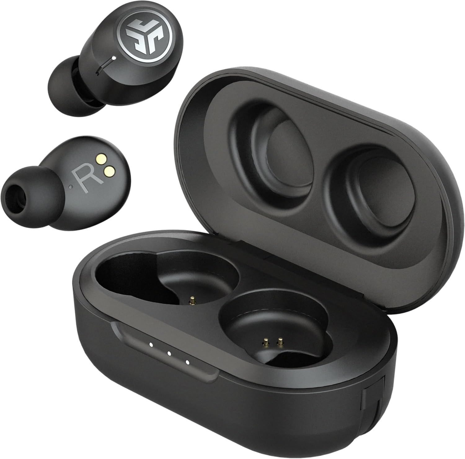 JLab Go Pods ANC best earbuds mute button under $50 work calls Zoom meetings