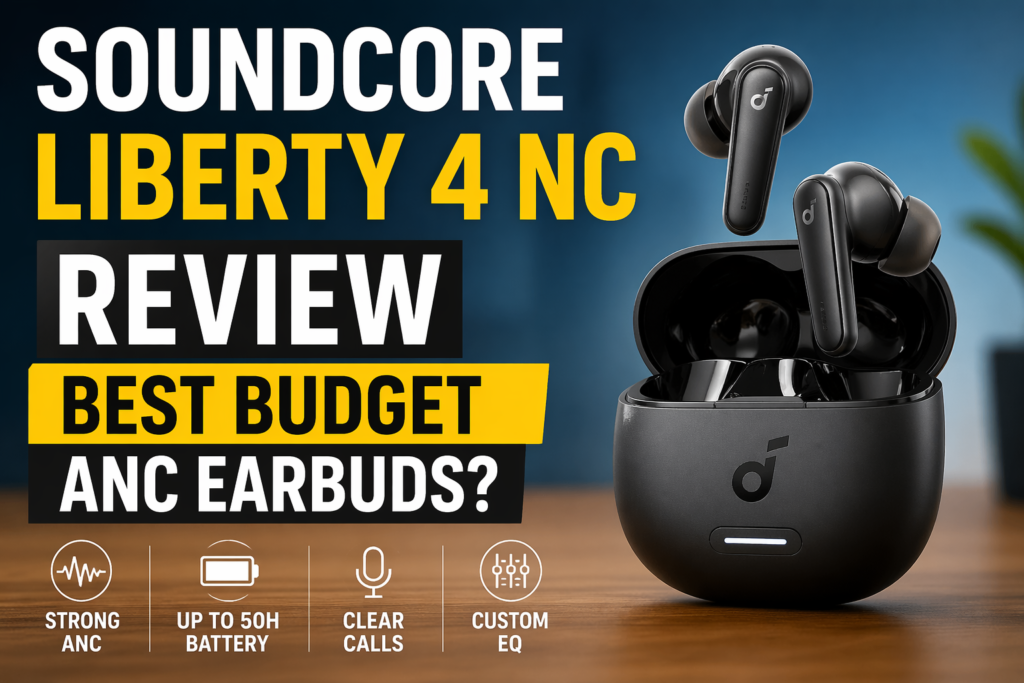 Soundcore Liberty 4 NC Review Best Budget ANC Earbuds