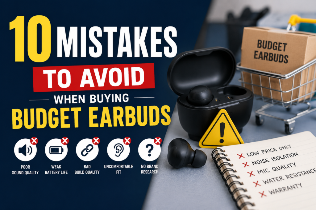 10 mistakes to avoid when buying earbuds