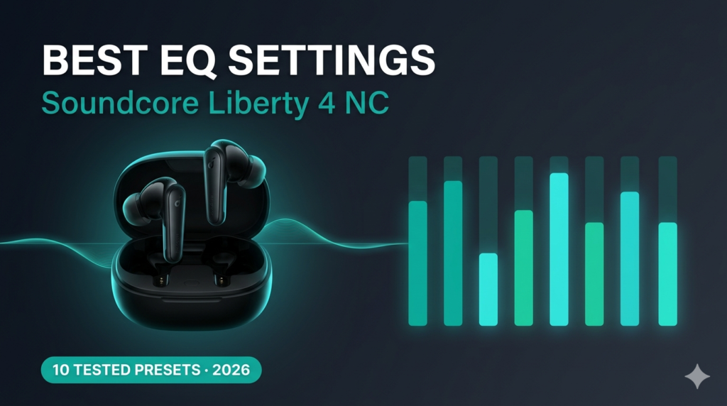 Best EQ Settings for Soundcore Liberty 4 NC (2026)