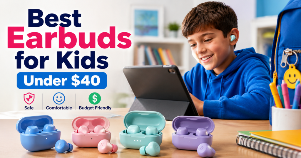 Best Earbuds for Kids Under $40