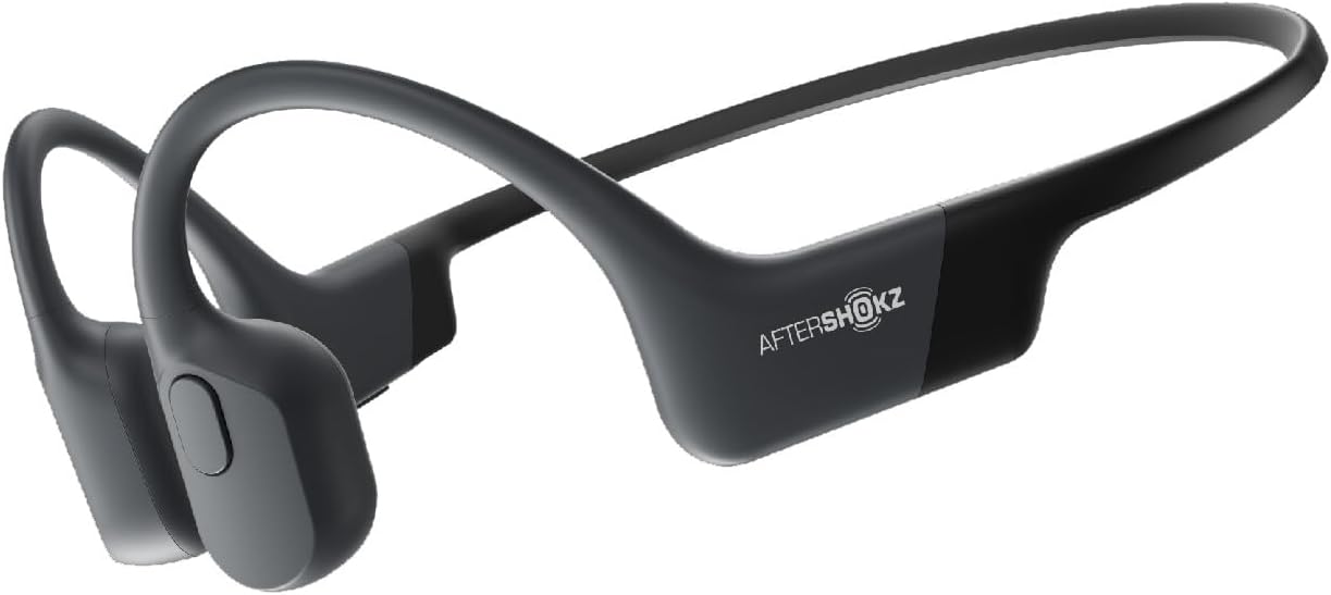 Shokz OpenRun Mini open-ear bone conduction headphones for running