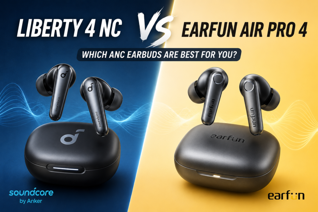 Tech earbuds showdown Liberty 4 vs EarFun