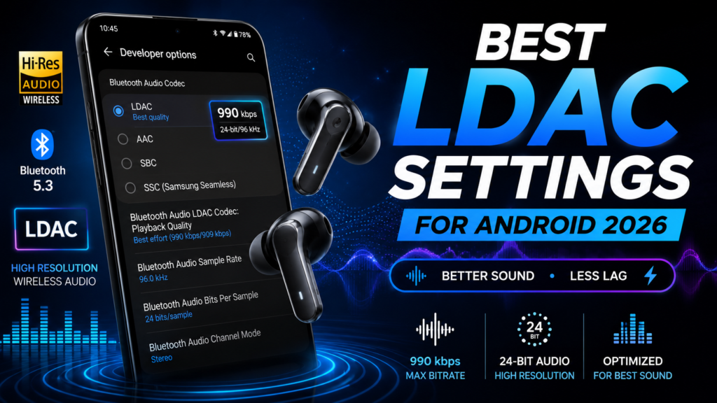 Best LDAC Settings for Android 2026
