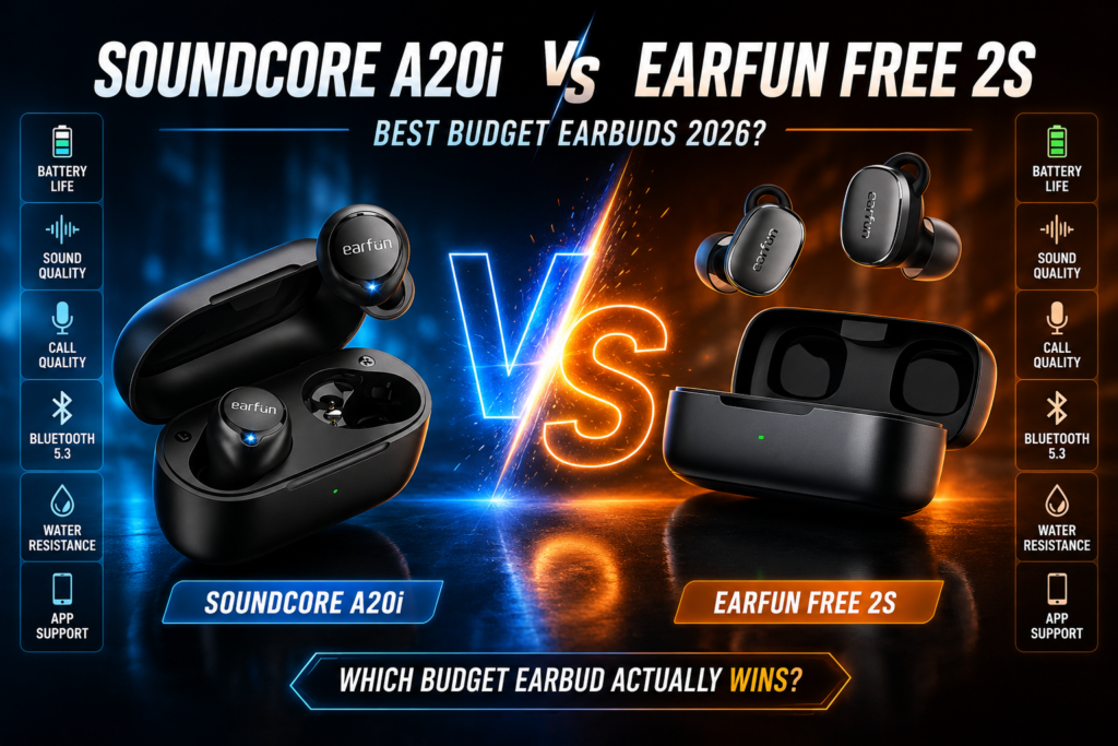 Soundcore A20i vs EarFun Free 2S