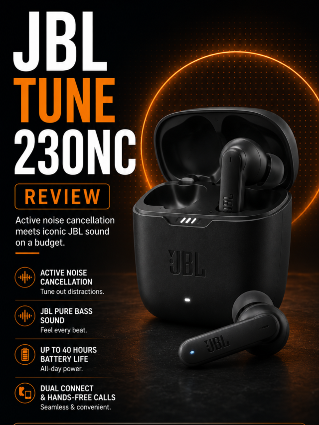 JBL Tune 230NC Review Slide 1