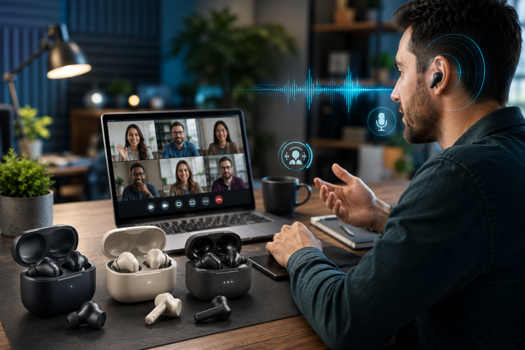 Best Earbuds for Heavy Call Users (Remote Work Call Centers)