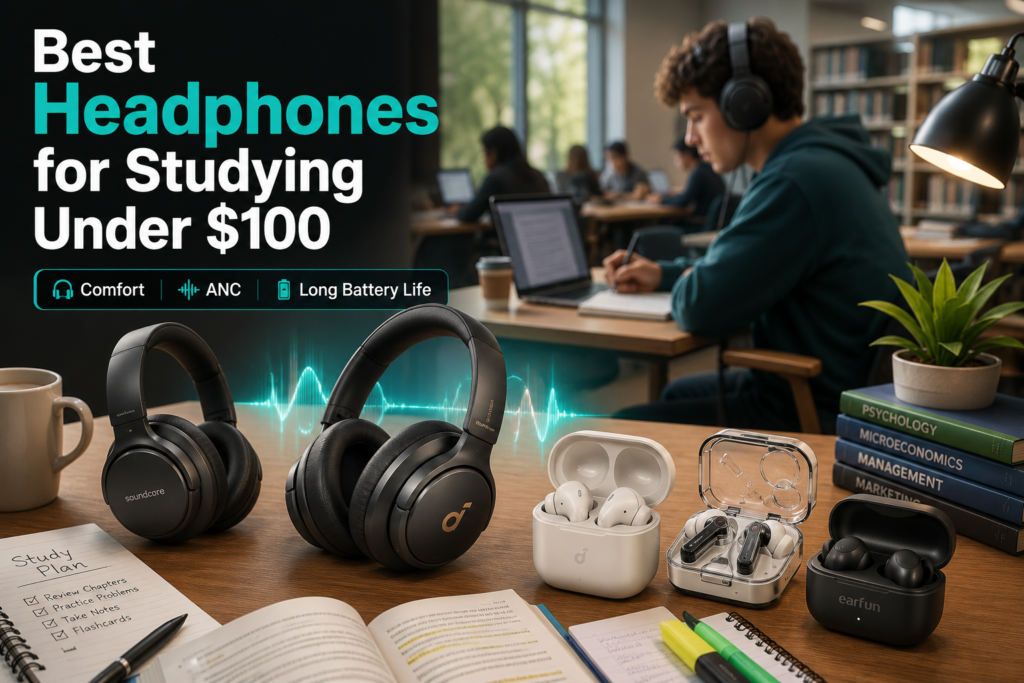 Best Headphones for Studying Under $100