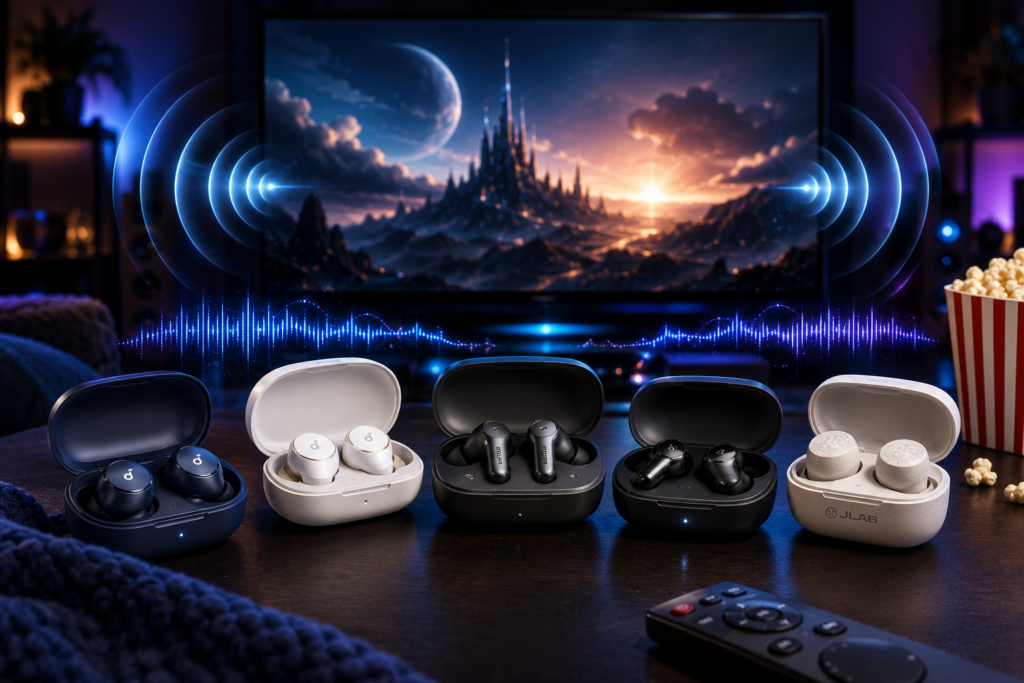 Best Wireless Earbuds for Movies & Streaming Under $80