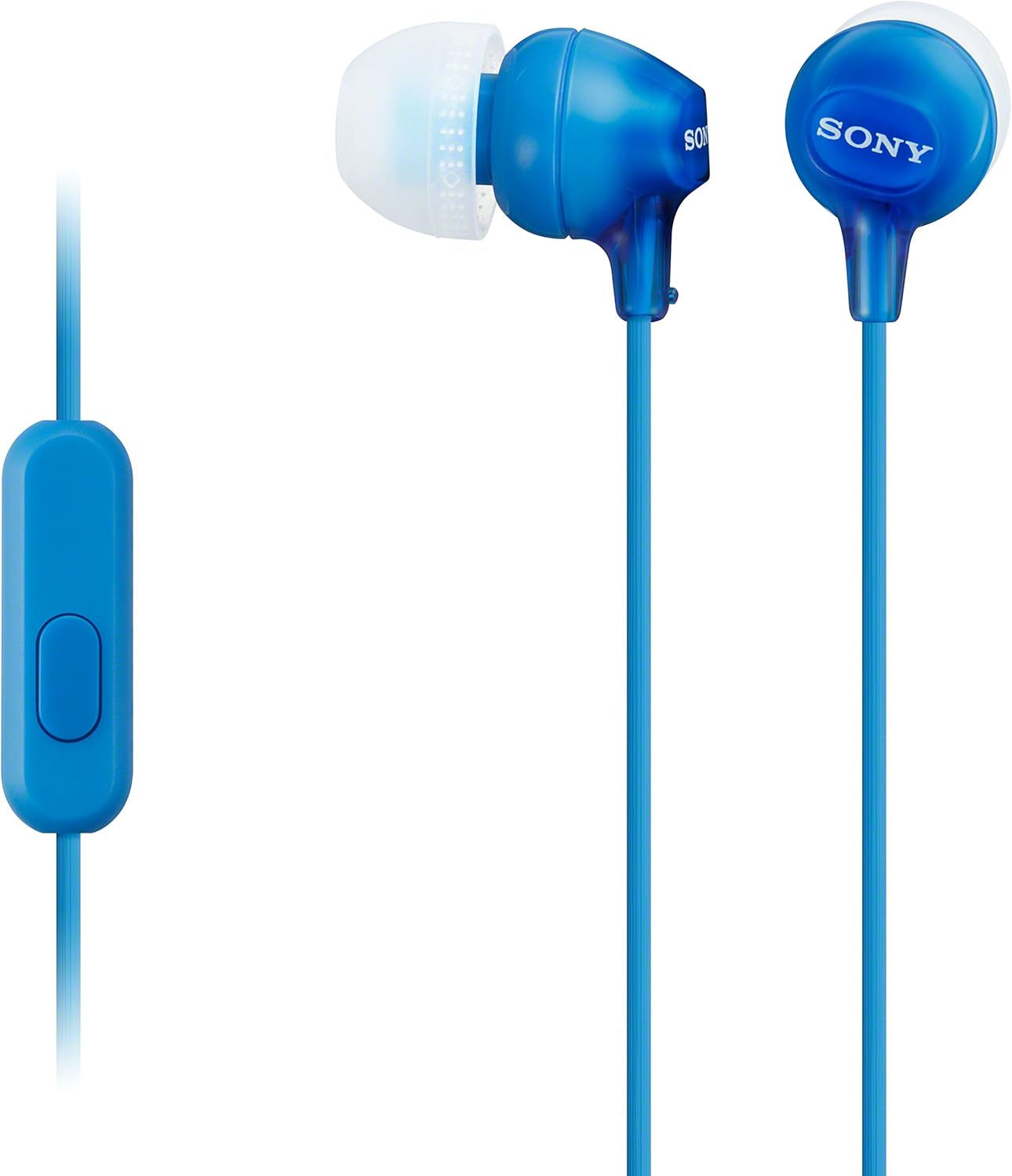 Sony MDR-EX15AP wired earbuds with inline mic