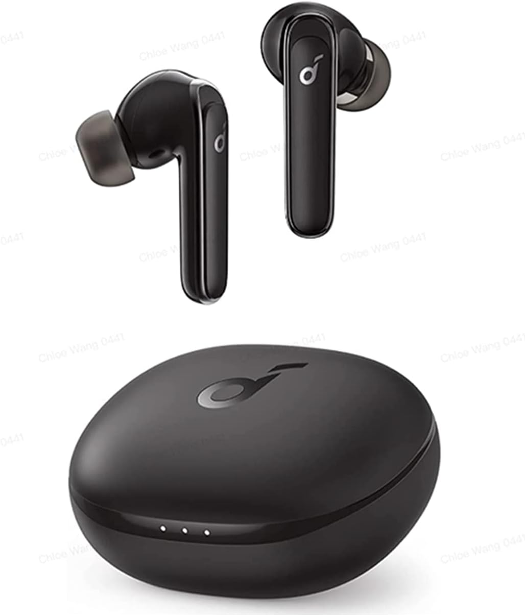 Soundcore Life P3 wireless earbuds with charging case
