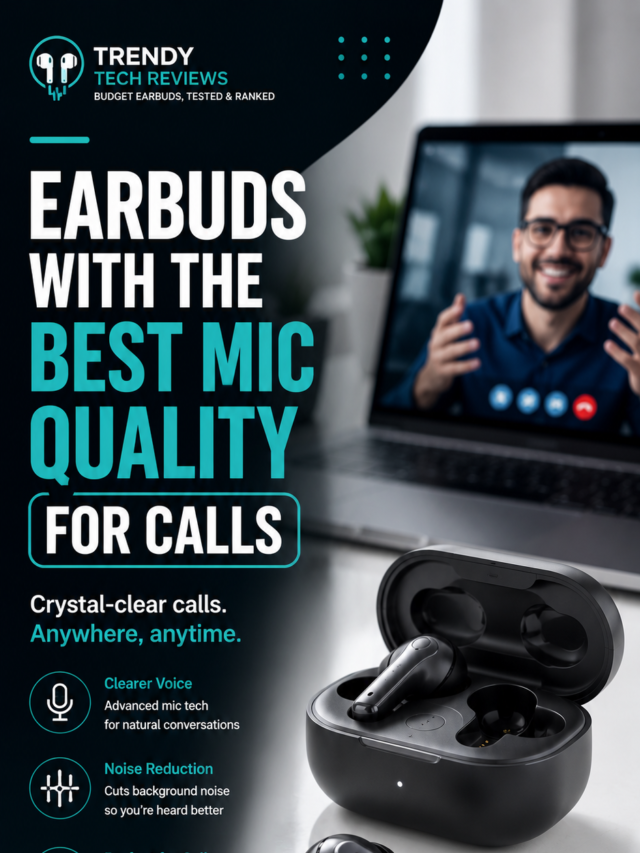 Earbuds With Best Mic Quality For Calls Slide 1