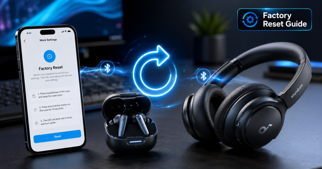 How to Reset Anker Soundcore Headphones